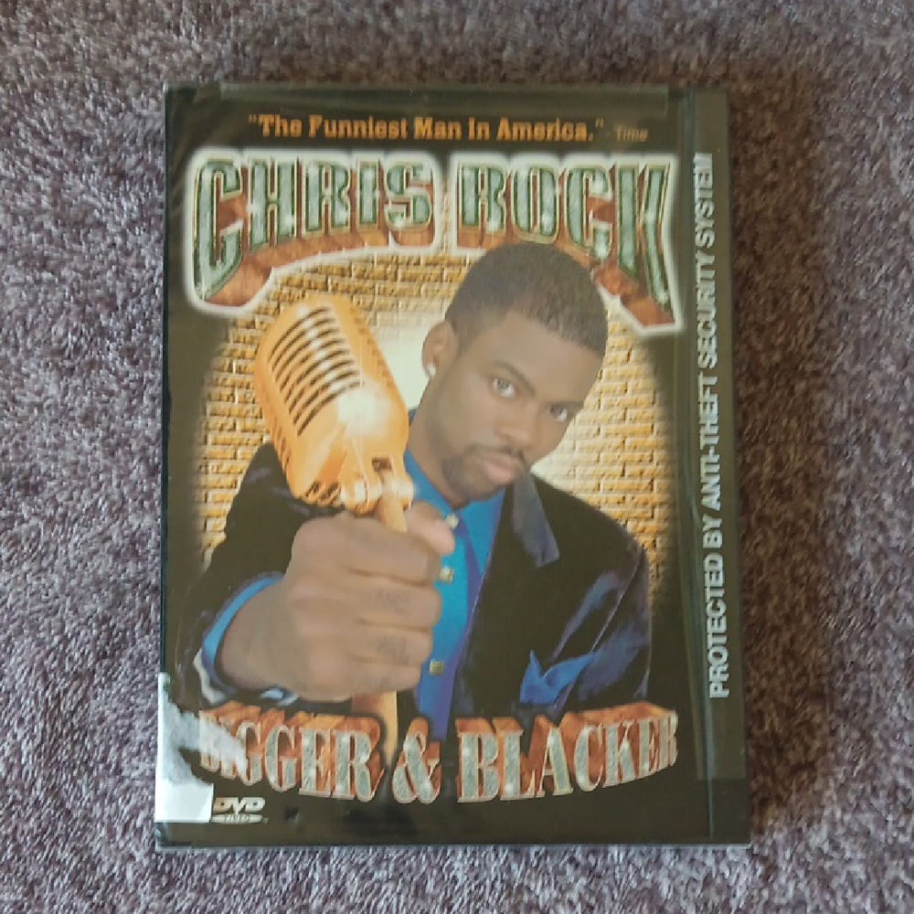 Chris Rock Bigger & Blacker DVD - Comedy Special New